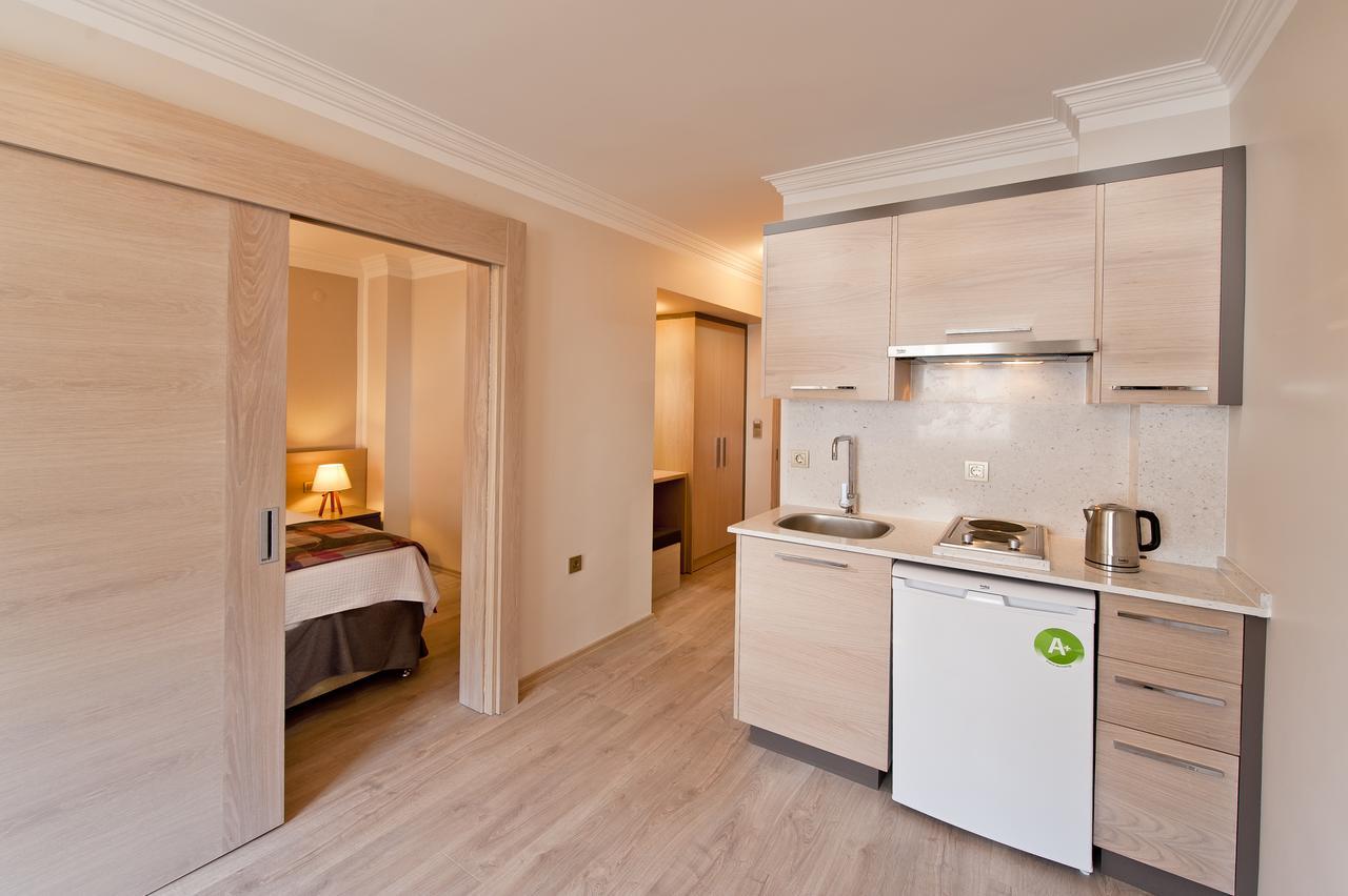 Atrium Apart Otel Altinyunus Bagian luar foto